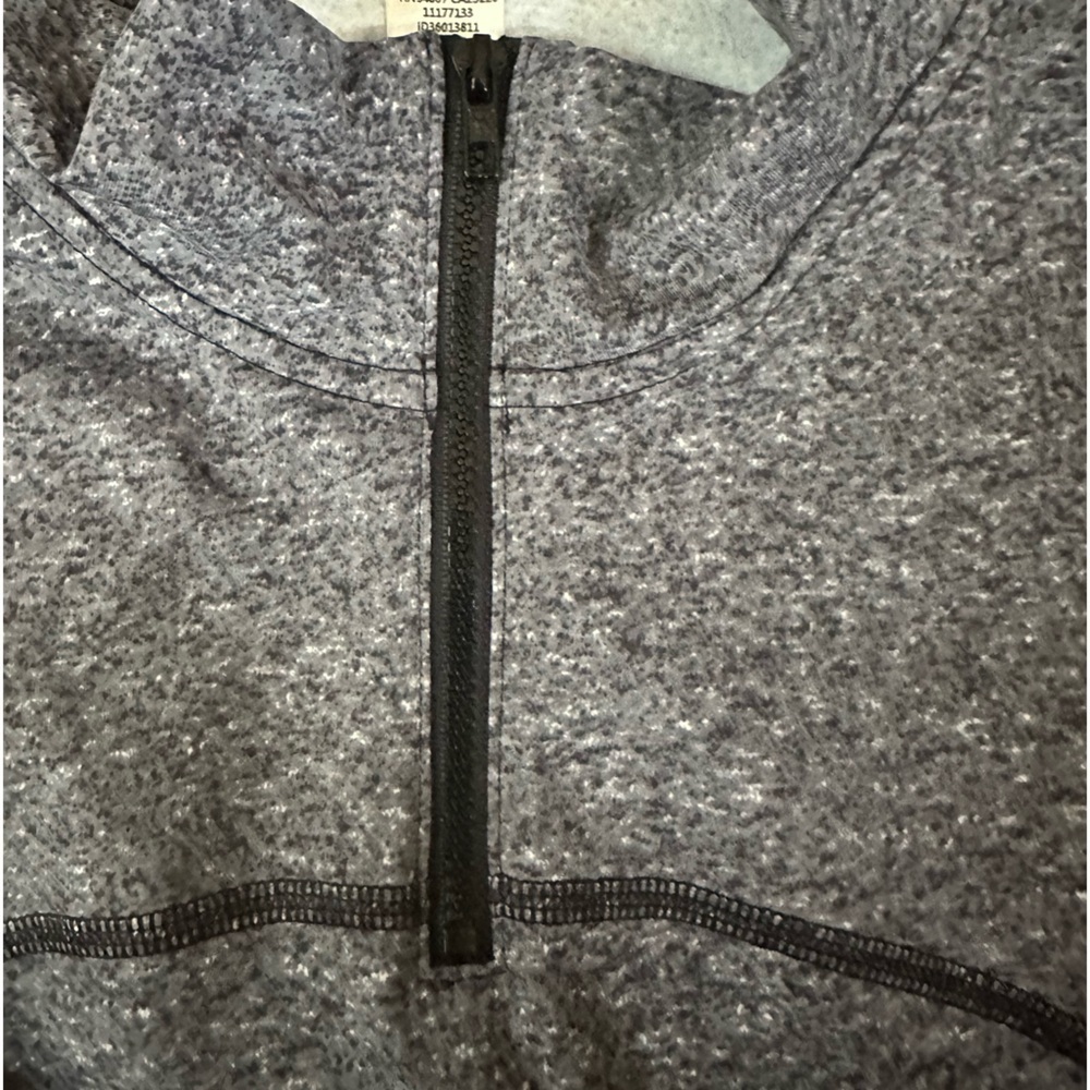 Pink Victoria’s Secret Large‎ NWT 1/4 quarter zip gray black - Picture 5 of 9